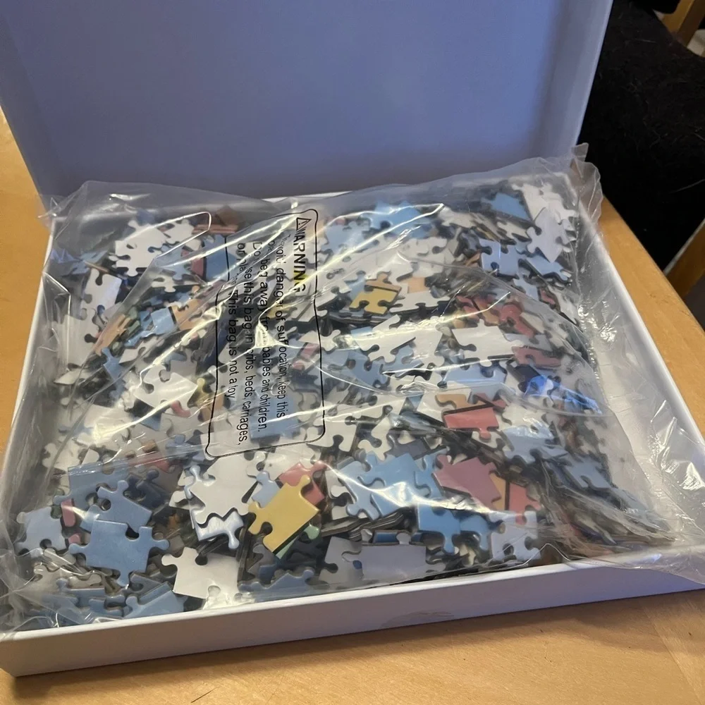 NEW Be Kind Puzzle 1000 Piece Multicolor Jigsaw Puzzle Sealed Puzzle Piece Bag